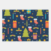 Feuille De Papier Cadeau Des enveloppes festives pour des moments heureux (Devant 3)