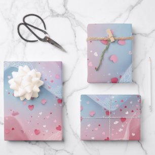Feuille De Papier Cadeau Des murmures dans la dentelle