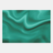 Feuille De Papier Cadeau Dés RPG | Joueur Rétro de Table d'Emerald Fantasy (Devant 2)