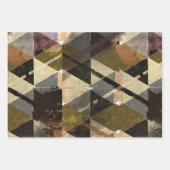 Feuille De Papier Cadeau design abstrait moderne (Devant)