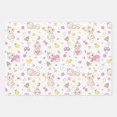Feuille De Papier Cadeau Design bébé mignon (Devant 2)
