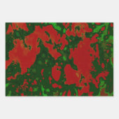 Feuille De Papier Cadeau Design de marbre de Noël MVB (Devant)