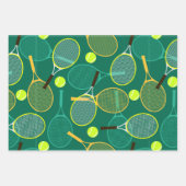 Feuille De Papier Cadeau Design de tennis (Devant 3)