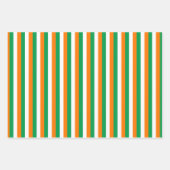 Feuille De Papier Cadeau Design des bandes de drapeau irlandais (Devant 3)