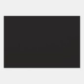 Feuille De Papier Cadeau Design gris clair long de Caméo (Devant 3)