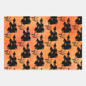 Feuille De Papier Cadeau Design Halloween (Devant)