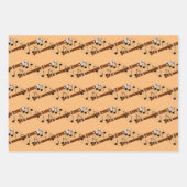 Feuille De Papier Cadeau Design musical Flute Woodwind (Devant 2)