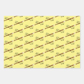 Feuille De Papier Cadeau Design musical Flute Woodwind (Devant)