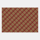 Feuille De Papier Cadeau Designs amérindiens (Devant 3)