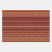 Feuille De Papier Cadeau Designs amérindiens (Devant 2)