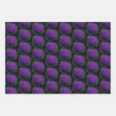 Feuille De Papier Cadeau Devis de motivation parfait violet Allium Allium (Devant 2)