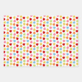 Feuille De Papier Cadeau Devis de pomme mignonne (Devant 2)