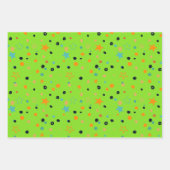 Feuille De Papier Cadeau d'Halloween très Éffrayant (Devant 3)