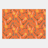 Feuille De Papier Cadeau d'Halloween très Éffrayant (Devant 2)