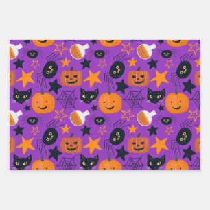 Feuille De Papier Cadeau d'Halloween très Éffrayant