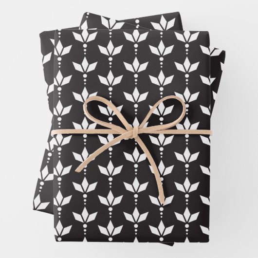 Feuille De Papier Cadeau Diamants (En situation)