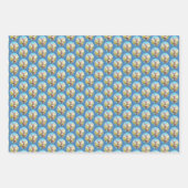 Feuille De Papier Cadeau Différentes maisons de Pâques (Devant 2)