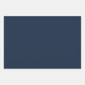 Feuille De Papier Cadeau Digital Blue-Green Chic Hues Design (Devant 3)