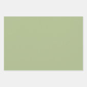 Feuille De Papier Cadeau Digital Blue-Green Chic Hues Design (Devant 2)