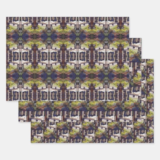 Feuille De Papier Cadeau Dimensions de curiosité (Lot)