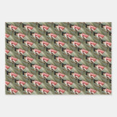 Feuille De Papier Cadeau Dîner de Noël Vacances victoriennes  (Devant 3)