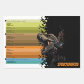 Feuille De Papier Cadeau Dino Evolution pédagogique, Cadeau Anniversaire de (Devant 3)