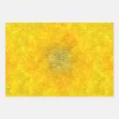 Feuille De Papier Cadeau Dinosaure d'or caché (Devant 2)