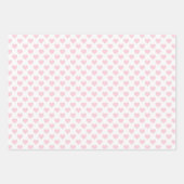 Feuille De Papier Cadeau Dinosaure Rose (Devant 2)