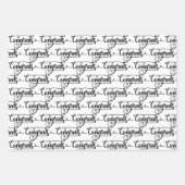 Feuille De Papier Cadeau Diplôme (Devant 3)