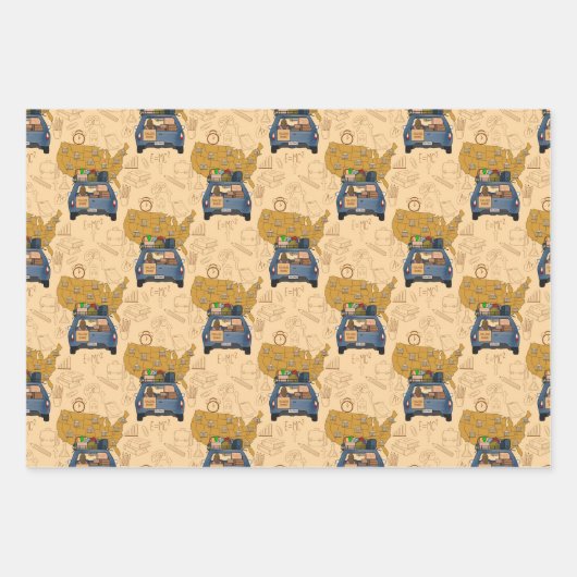 Feuille De Papier Cadeau Diplôme (Devant)