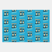 Feuille De Papier Cadeau Diplôme : 4 ans, 2 livres (Devant)