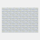 Feuille De Papier Cadeau Diplômé 5 étoiles (Devant)