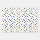 Feuille De Papier Cadeau Diplôme de casquette et de diplôme (Devant 3)