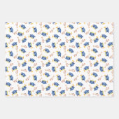 Feuille De Papier Cadeau Diplôme de casquette et de diplôme (Devant)