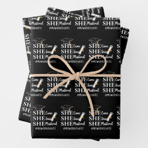 Feuille De Papier Cadeau Diplôme de maîtrise MSW Master en travail social