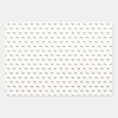 Feuille De Papier Cadeau Diplôme d'or classique moderne (Devant 3)