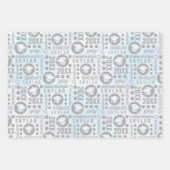 Feuille De Papier Cadeau Diplôme White Opal - Tendance - photo (Devant 3)