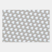 Feuille De Papier Cadeau Diplôme White Opal - Tendance - photo (Devant 2)