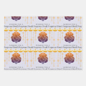 Feuille De Papier Cadeau Diwali prospère (Devant)