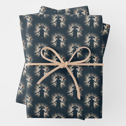 Feuille De Papier Cadeau Dobby Casting Magic (En situation)