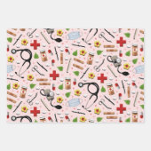 Feuille De Papier Cadeau Docteur Gift (Devant 3)