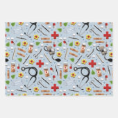 Feuille De Papier Cadeau Docteur Gift (Devant)