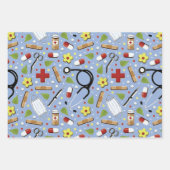 Feuille De Papier Cadeau Docteur Gift (Devant)