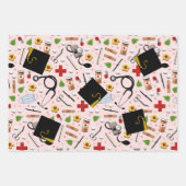 Feuille De Papier Cadeau Docteur Médicale (Devant 2)