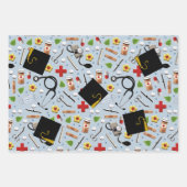 Feuille De Papier Cadeau Docteur Médicale (Devant)