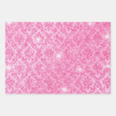 Feuille De Papier Cadeau Dolly Pink et Glam (Devant 2)