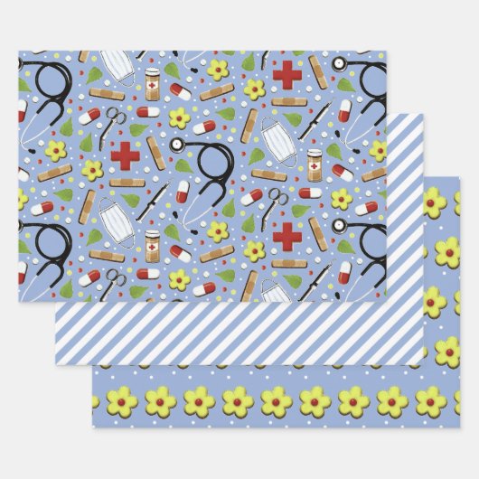 Feuille De Papier Cadeau Don Creative Doctor (Lot)