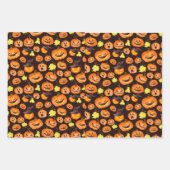 Feuille De Papier Cadeau Don d'Halloween (Devant 3)