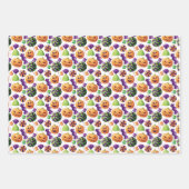 Feuille De Papier Cadeau Don d'Halloween (Devant 2)