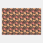 Feuille De Papier Cadeau Don d'Halloween (Devant)